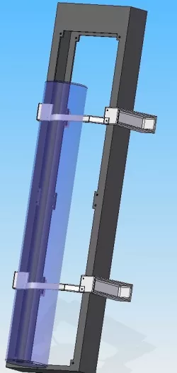 Radiator Bracket for EK CoolStream PE 480 (Quad)