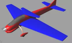 RC F3A model airplane 