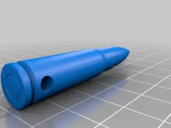 Rifle Bullet Paracord bead