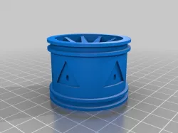 Rims for OpenRC F1, suitable for WLTOYS a959/979 tires.