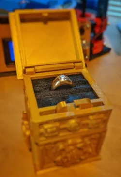 Ring lining for Tudor box