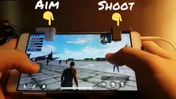 S9 Plus Mobile Shoulder Trigger
