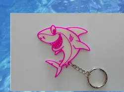 shark keychain