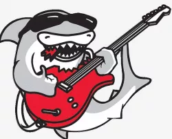 Shark Tooth Guitar Pick
