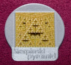 Sierpinski pyramid with platform