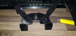 Skateboard backpack hook (Prototype) 