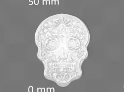 Sugar Skull Badge