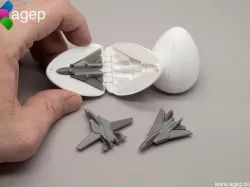 Surprise Egg #6 - Tiny Jet Fighter