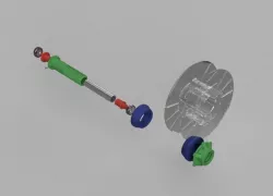 TAZ 6 Spool Holder Shaft