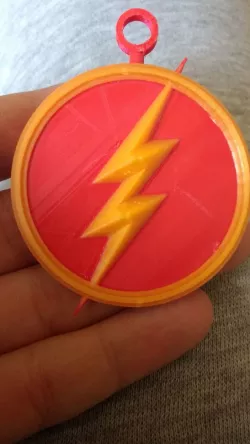 The Flash Emblem KeyChain