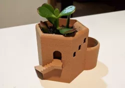 Tower Hex Planter Pot