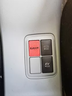 Toyota Prius C Console Button Fake