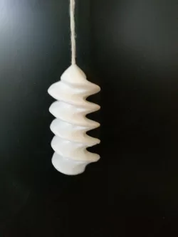 Twirling Bathroom Fan Light Pull weight