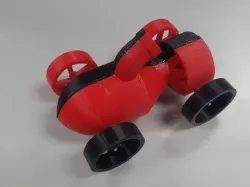 Two-Face Balloon Car