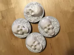 Undead (skulls) Center Cap 56mm VW