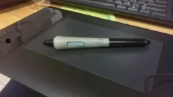 Wacom Intuos pen grip