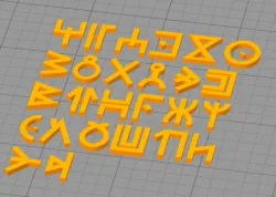 Wakandan Font
