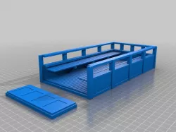 XL bed for custom WPL 6x6