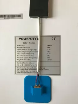 XT60 Solar panel mount 
