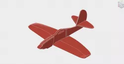 Yakovlev Yak-9 plane model