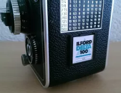 120 Roll Film Box Label Holder