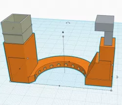 anet a6 duct adjustable