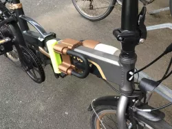 B'Twin Hoptown 500 Lock and Bottle holder