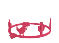 Bracelet - Chrome dino