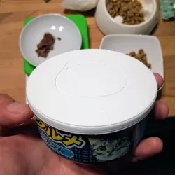 Canned Lid 86mm (Cat Mark)