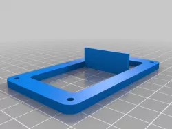Connector plate for 3d printer -back