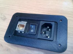 Connector plate for 3d printer