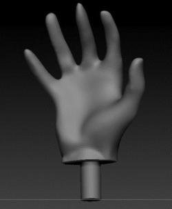 Female Left Hand Mannequin | 3D Print Model