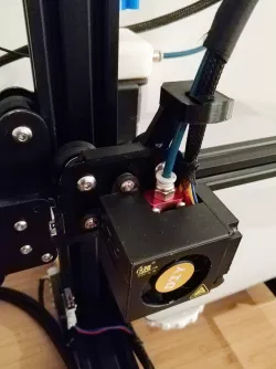 CR-10 hotend cable holder