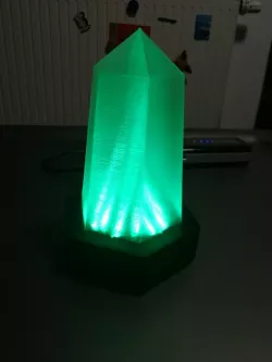 Crystal Lamp (Google Home / Alexa - Voice controlled via Blynk + IFTTT)