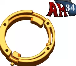 Custom Nerf Barrel Locking Ring