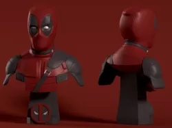 Deadpool Bust