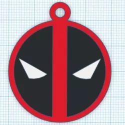 Deadpool Keychain