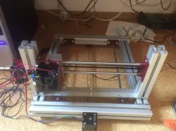 DIY Laser engraver with 40x40 ITEM Aluminium