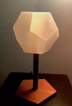 Dodecahedron Lamp