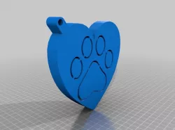 Dog/Cat Paw pendant