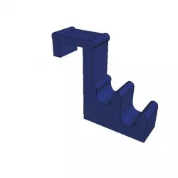 Door hook for the Svedex rebated door, double hook heavy duty