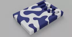 Dual extrusion military cigarette case 