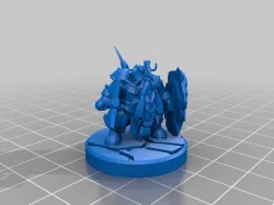 Dwarf Paladin Axe