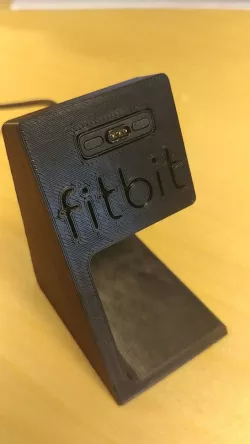 Fitbit Ionic stand with logo