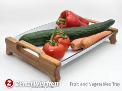 Fruit and Vegetables Tray cnc