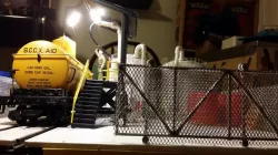 G-Scale Chain link fence gate