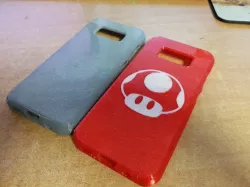 Galaxy s8 super mario mushroom cover