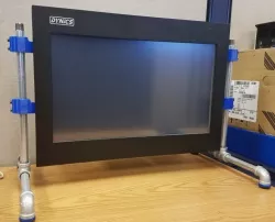Ghetto Touch Screen With Integrated PC Stand 