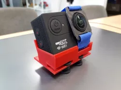 Gopro style camera mount for 250 racing drone