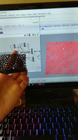 grasshopper populate geo cube (test your printer ;) )